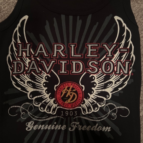 Harley Davidson Racerback Tank - Picture 2 of 3